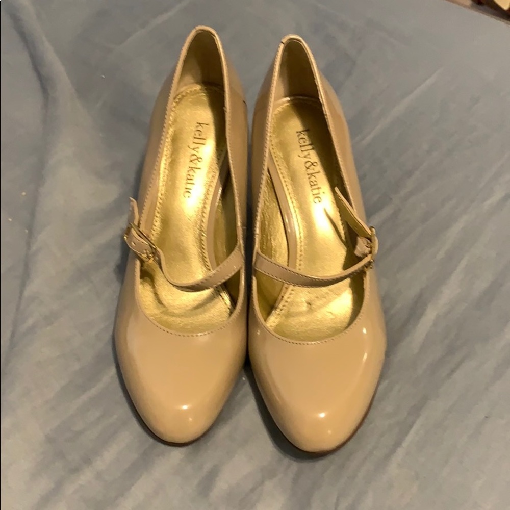nude high heels